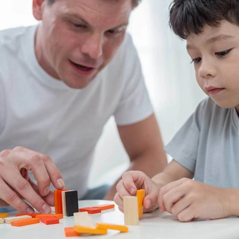 Plan Toys Ξύλινο Ντόμινο