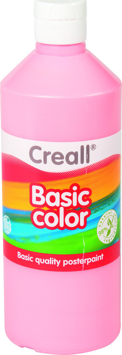 Creall Τέμπερα Basic Color 500ml Pink 23
