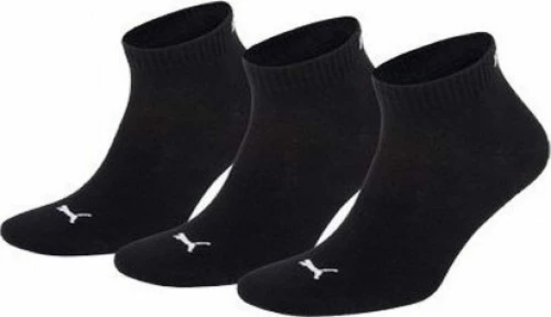 Puma 3-Pack Unisex Κοντές Κάλτσες 271080001-200 black
