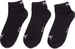 Puma 3-Pack Unisex Κοντές Κάλτσες 271080001-200 black