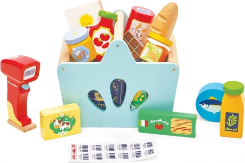 Le Toy Van Scanner & Καλάθι Ψώνια