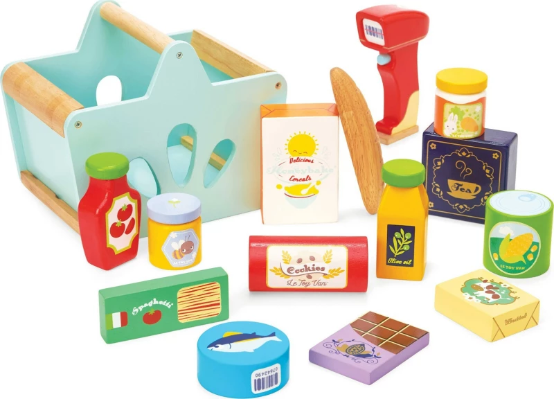 Le Toy Van Scanner & Καλάθι Ψώνια