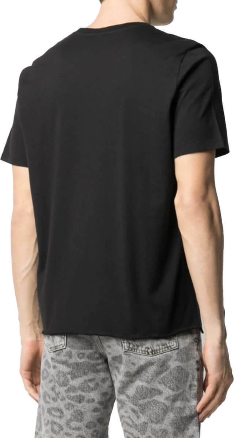 Ανδρικό Μαύρο Vhs Sunset T-Shirt Saint Laurent