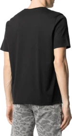 Ανδρικό Μαύρο Vhs Sunset T-Shirt Saint Laurent
