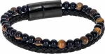 Βραχιόλι Senza Men'S Steel Leather Strap - Ssd4249 Ssd4249