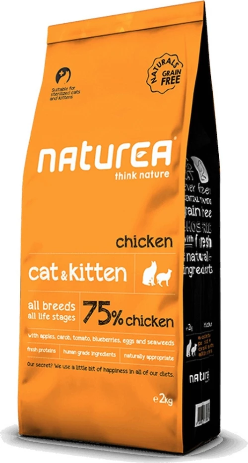 Naturea Naturals Cat & Kitten 2kg
