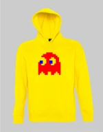 Pac man ghost hoodie - GREY MELANGE