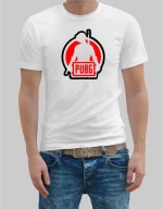 Pubg game t-shirt - WHITE