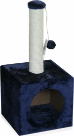 Pet Interest Cube Cat Tree Μπλε 31x31x67cm