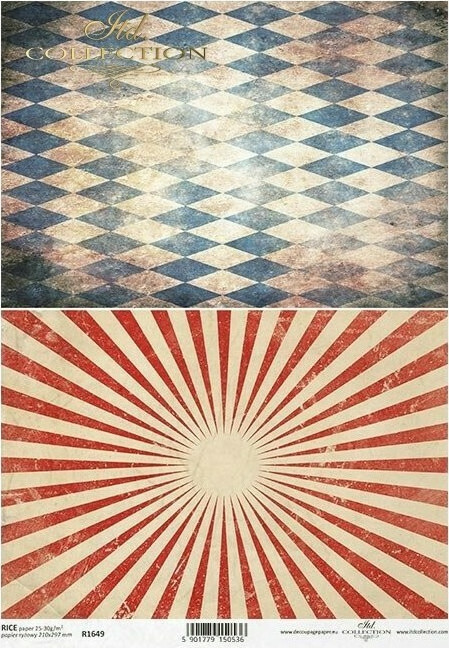 Ριζόχαρτο decoupage ITD 21x30 R1649