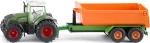 Fendt 933 tractor with tipper 12.8 cm steel green (1989)