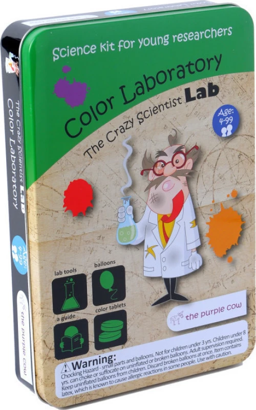 Purple Cow Πειραματα Εργαστηριο Χρωματα