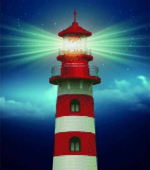 Ψηφιδωτό Diamond Dotz - Light House