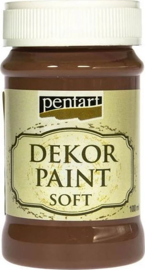Pentart Dekor Paint Soft Brown 100ml