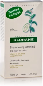 Klorane Citrus Purifying Shampoo 200ml