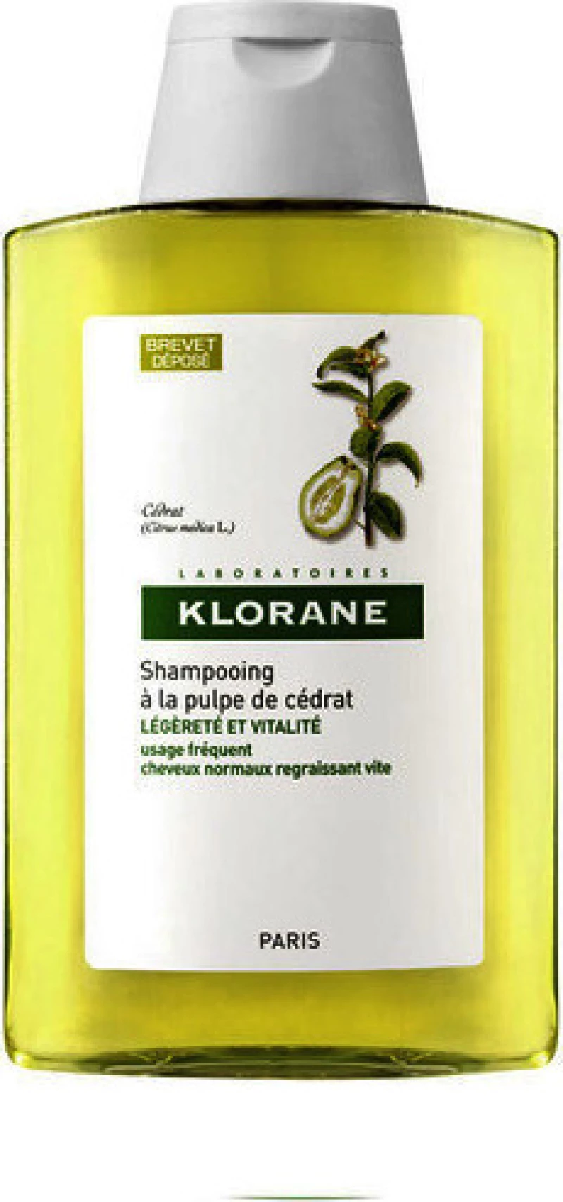 Klorane Citrus Purifying Shampoo 400ml