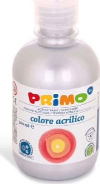 Primo Ακρυλικό Χρώμα Acrilico 300ml Ασημί