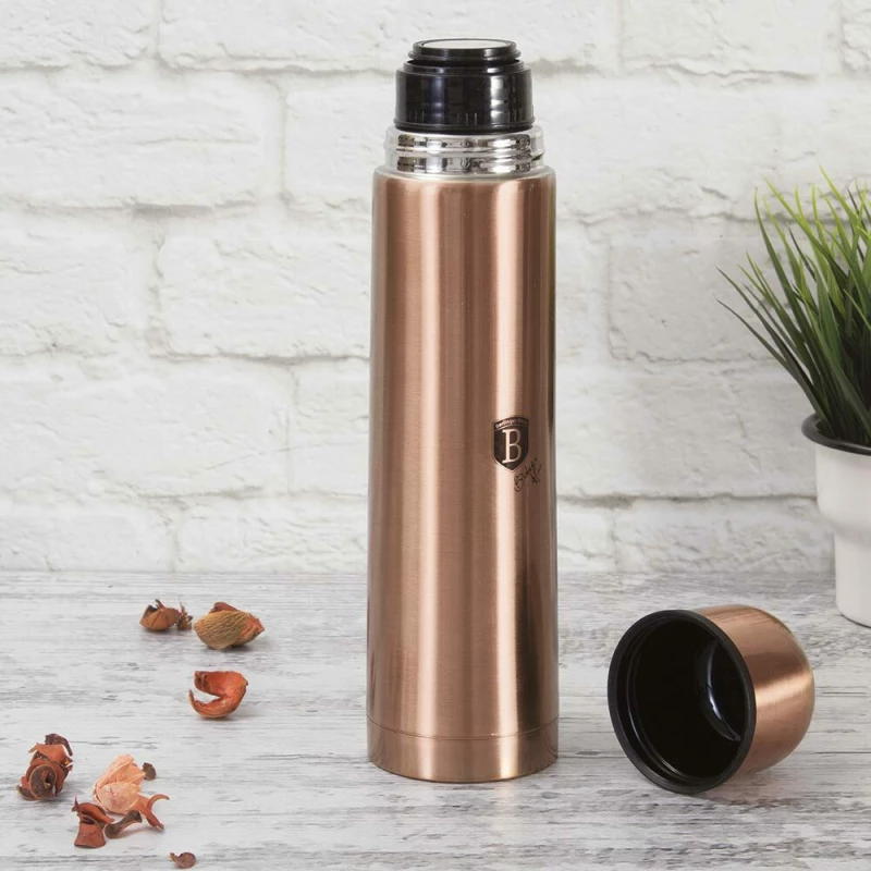 Berlinger Haus Thick Walled Vacuum Flask Rose Gold 1lt