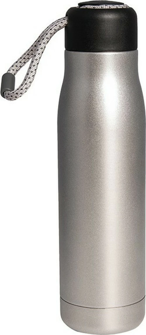 Nines 900.602 Ανοξείδωτο Μπουκάλι Παγούρι Θερμός Ασημί 0,52L