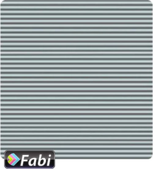 Οντουλέ Fabi 50x70εκ 160γρ Ασημί Ματ
