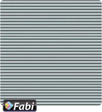 Οντουλέ Fabi 50x70εκ 160γρ Ασημί Ματ