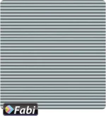 Οντουλέ Fabi 50x70εκ 160γρ Ασημί Ματ