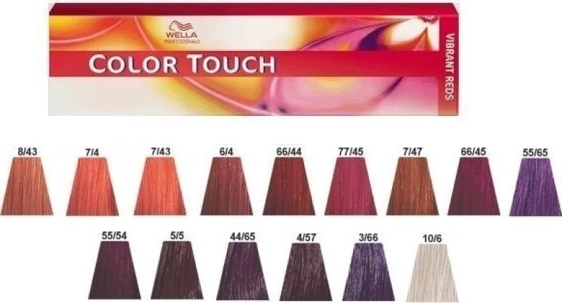 Wella Color Touch Vibrant Reds 8/43 Ξανθό Ανοιχτό Κόκκινο Χρυσό