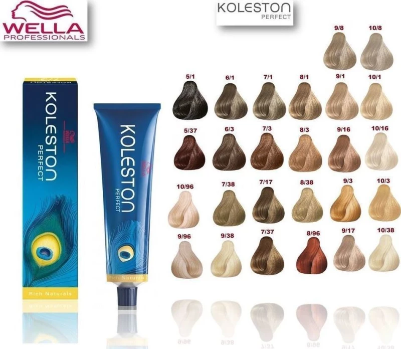 Wella Koleston Perfect Rich Naturals 9/96 Ξανθό Πολύ Ανοιχτό Ιριζέ Βιολέ