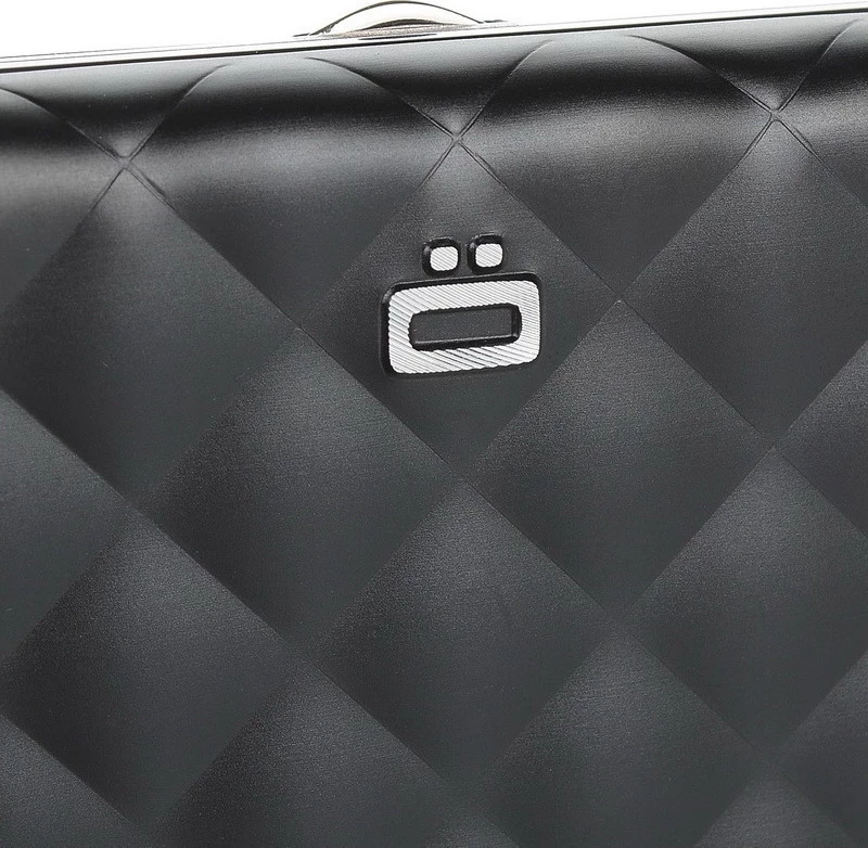 Ogon Designs Quilted Button Wallet Black