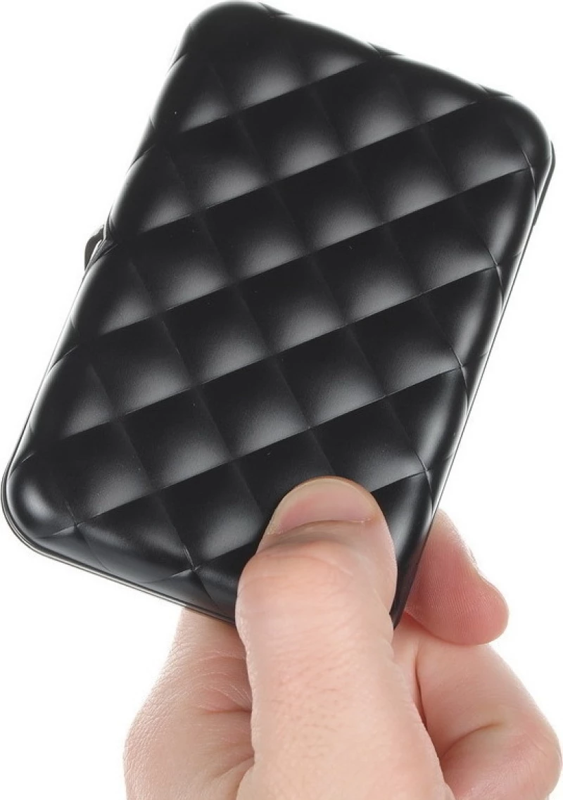 Ogon Designs Quilted Button Wallet Black