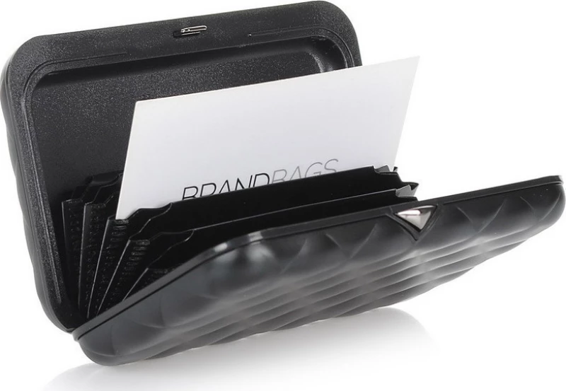 Ogon Designs Quilted Button Wallet Black