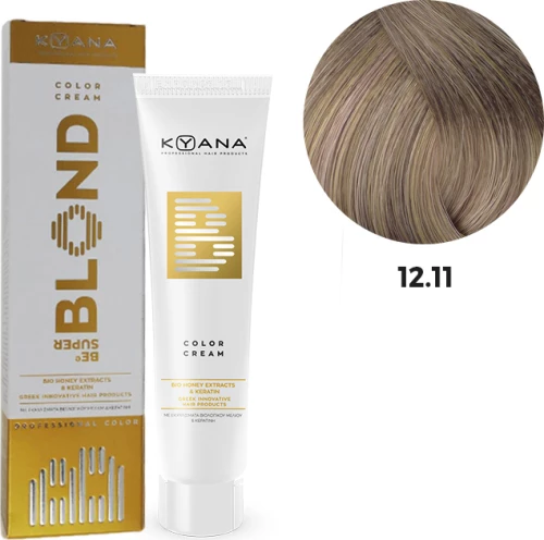 Kyana Bee Super Blond 12.11 Intense Ash Special Blonde