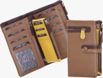 Δερμάτινο Γυναικείο Πορτοφόλι (521-4102-camel)