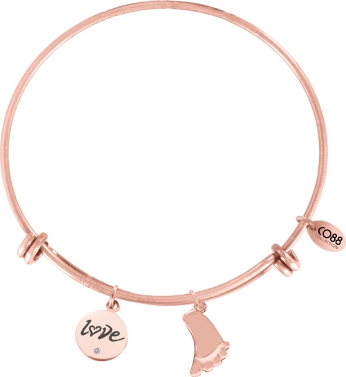 CO88 Γυναικείο Βραχιόλι 8CB-13021 από Ατσάλι Επιχρυσωμένο