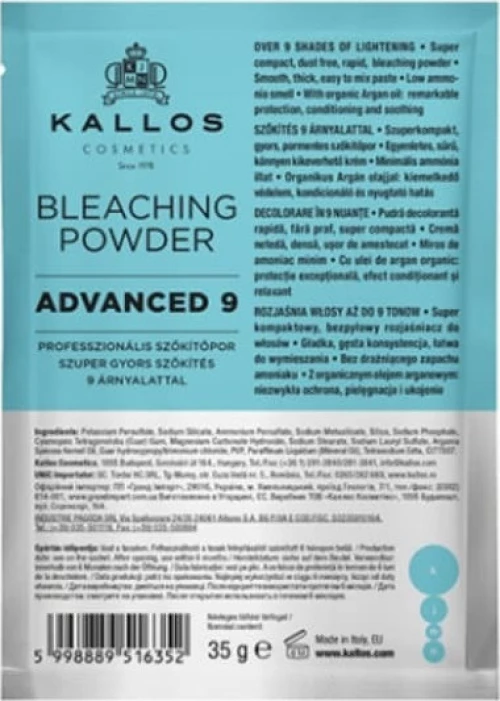 Kallos Bleaching Powder Advanced 9 35gr