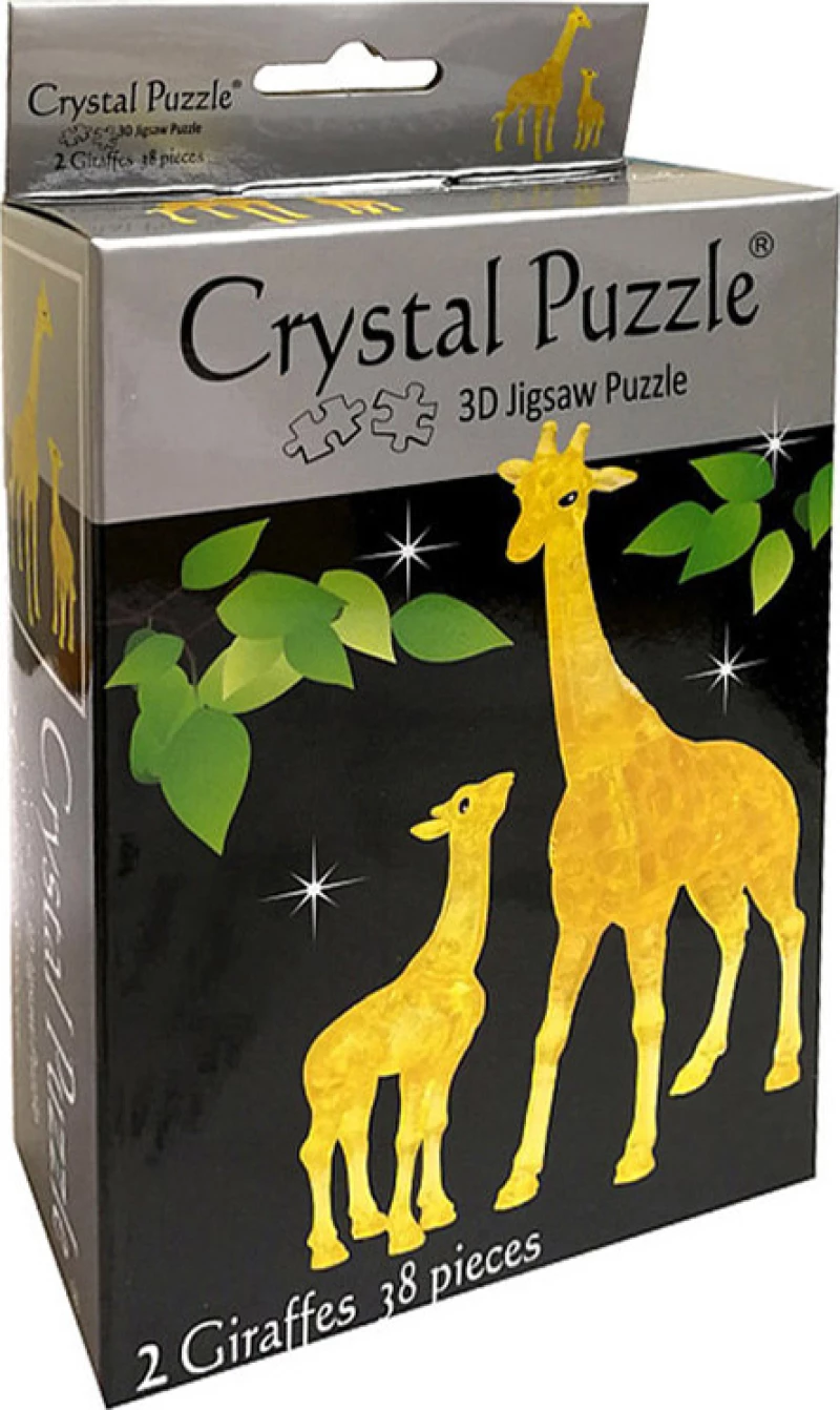 Crystal Puzzle 2 Καμηλοπάρδαλεις (2 Giraffes)