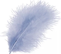 Φτερά Μαραμπου 10cm 15τεμ - sea blue