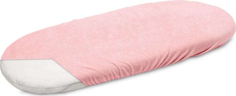 Sensillo Σεντόνι Λίκνου με Λάστιχο 35x75cm Pink