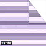 Fabi Χαρτόνι Ριγέ Λιλά 50x70cm 1τμχ