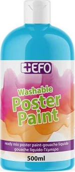 +Efo Τέμπερα Poster Paint 500ml Κυανό
