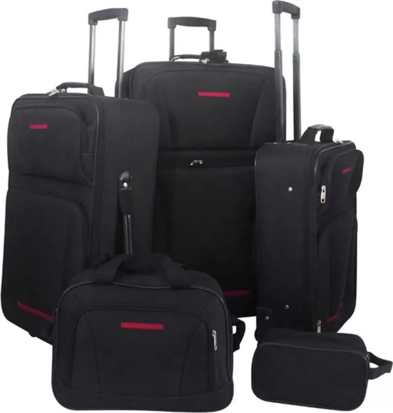 vidaXL Set 5x Black