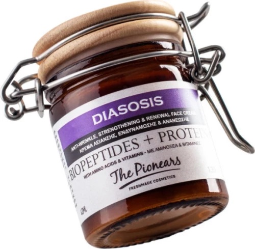 The Pionears Diasosis Κρέμα Προσώπου για Λείανση, Ενυδάτωση & Ανανέωση με Βιομιμητικά Πεπτίδια 40ml