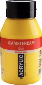 Royal Talens Amsterdam All Acrylics Standard 1000ml Azo Yellow Light 268