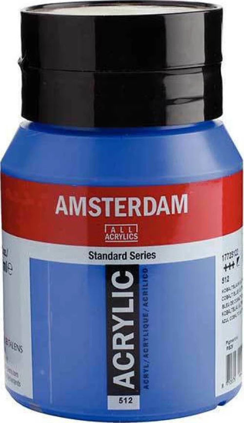 Royal Talens Amsterdam All Acrylics Standard 500ml Cobalt Blue 512
