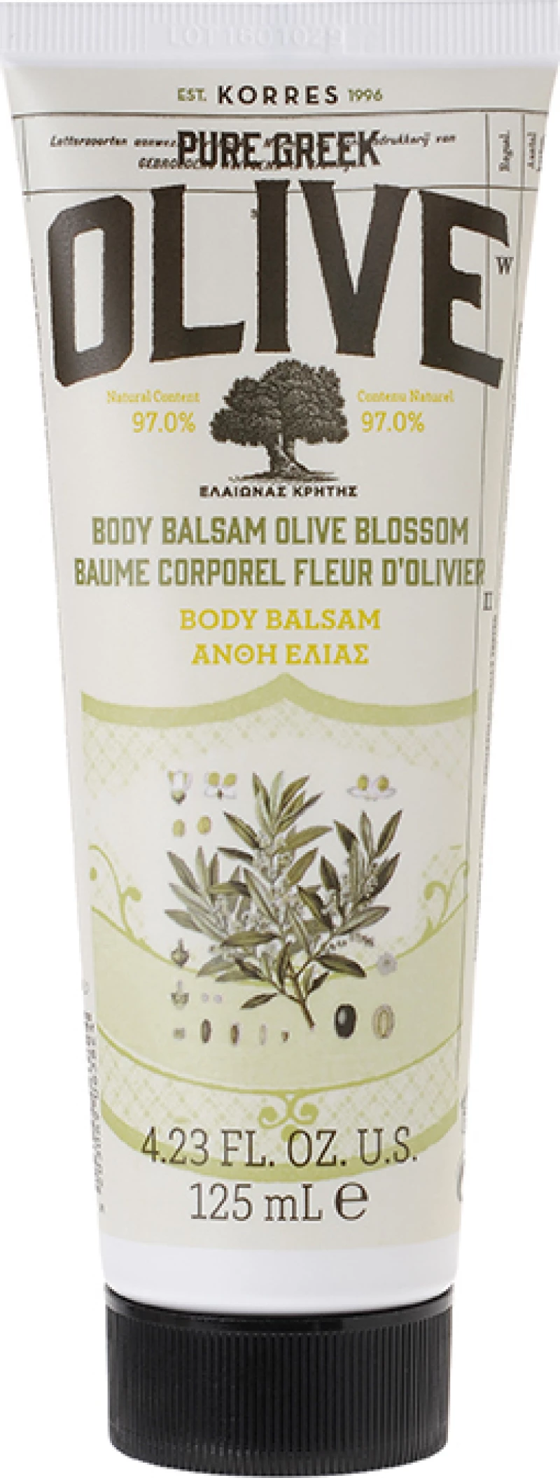 Korres Olive Body Balsam Άνθη Ελιάς 125ml