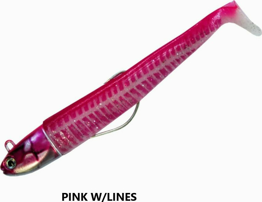 Soul Ocean Ruler Combo 125g, PINK W/LINES
