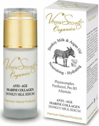 Venus Secrets Donkey Milk & Argan Oil Anti-Age Marine Collagen Serum 40ml