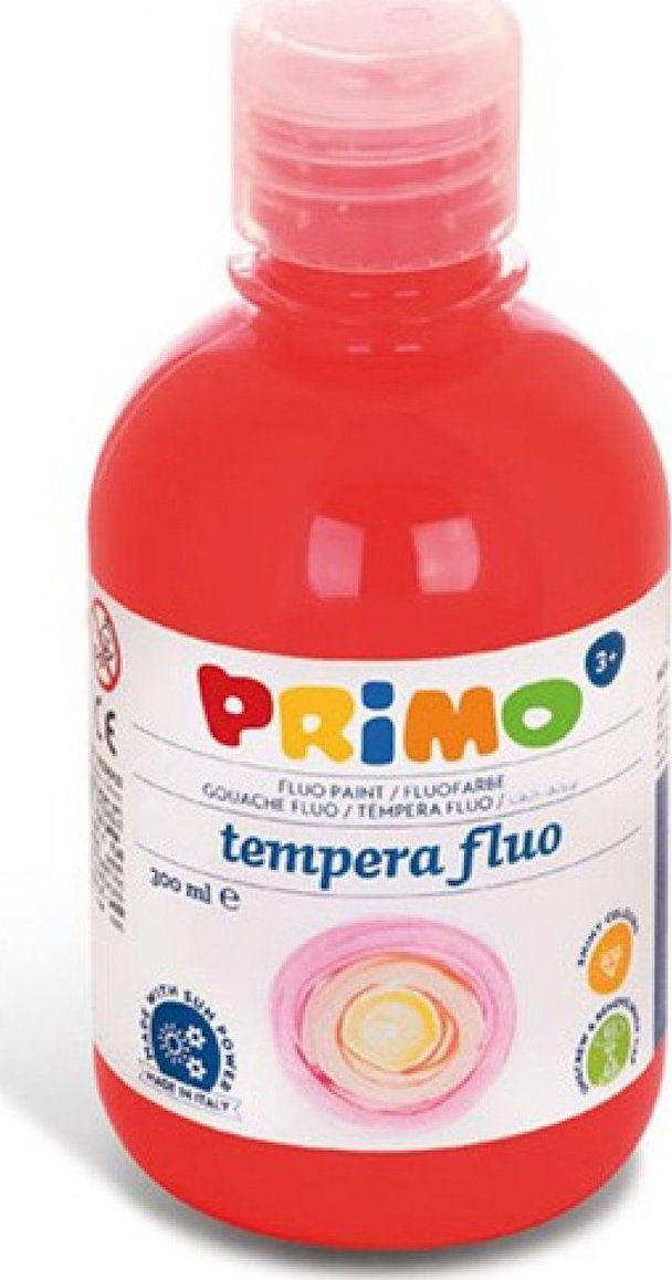 Primo Τέμπερα 300ml Fluo Κόκκινο