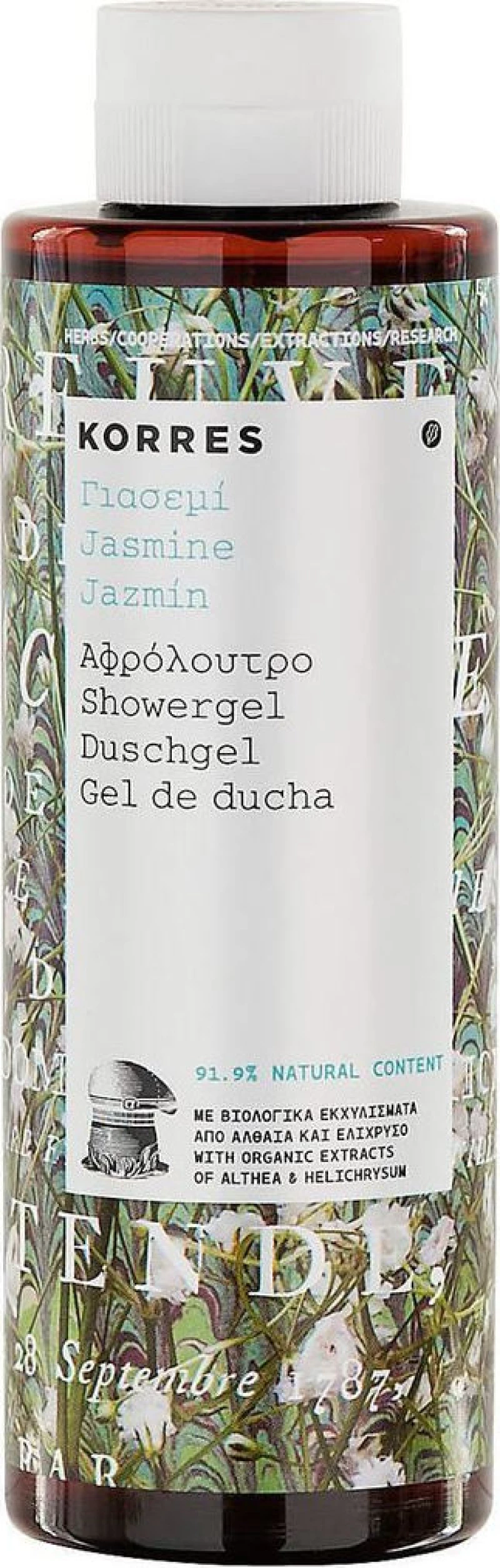 Korres Jasmine Showergel 250ml