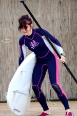 Aropec Neoprene Dark Blue/ Fuchsia 2.5mm